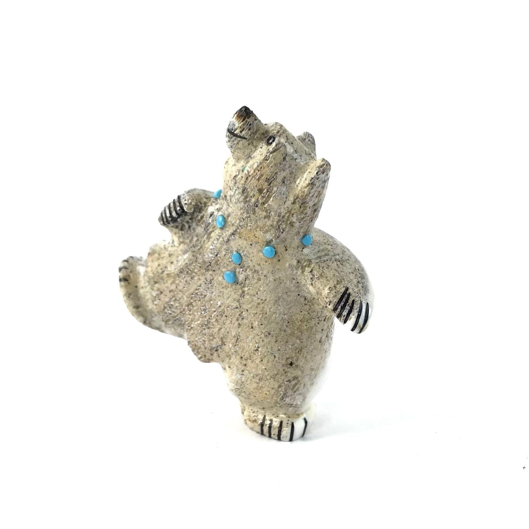 Claudia Peina Standing Bear Fetish Carving-Indian Pueblo Store