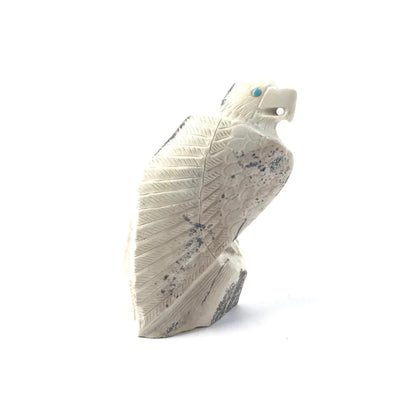 Derrick Kaamasee Fishrock Eagle Fetish Carving-Indian Pueblo Store
