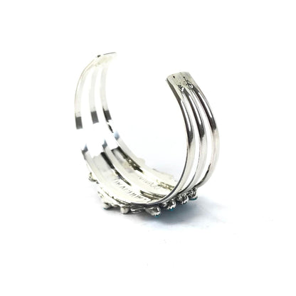 Tommy Lowe Turquoise Petit Point Cluster Bracelet-Indian Pueblo Store