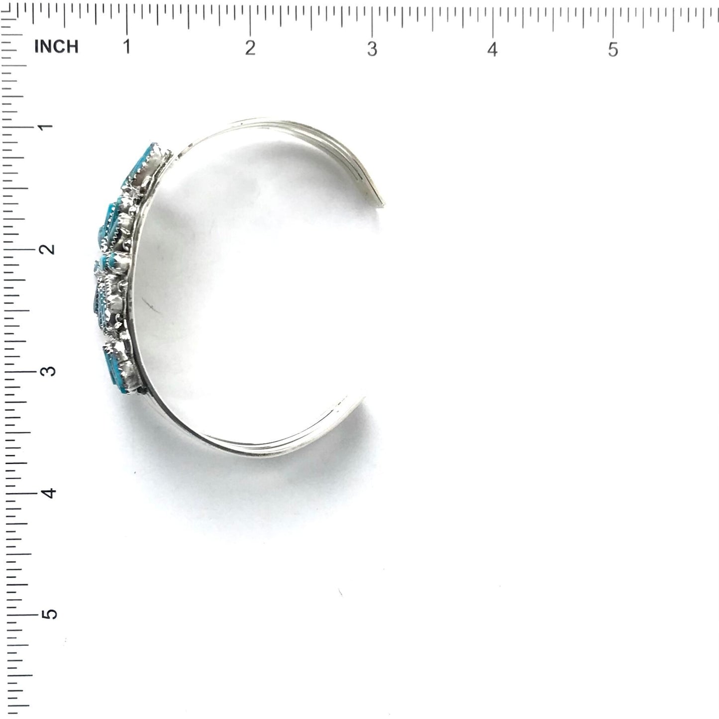 Tommy Lowe Turquoise Petit Point Cluster Bracelet-Indian Pueblo Store