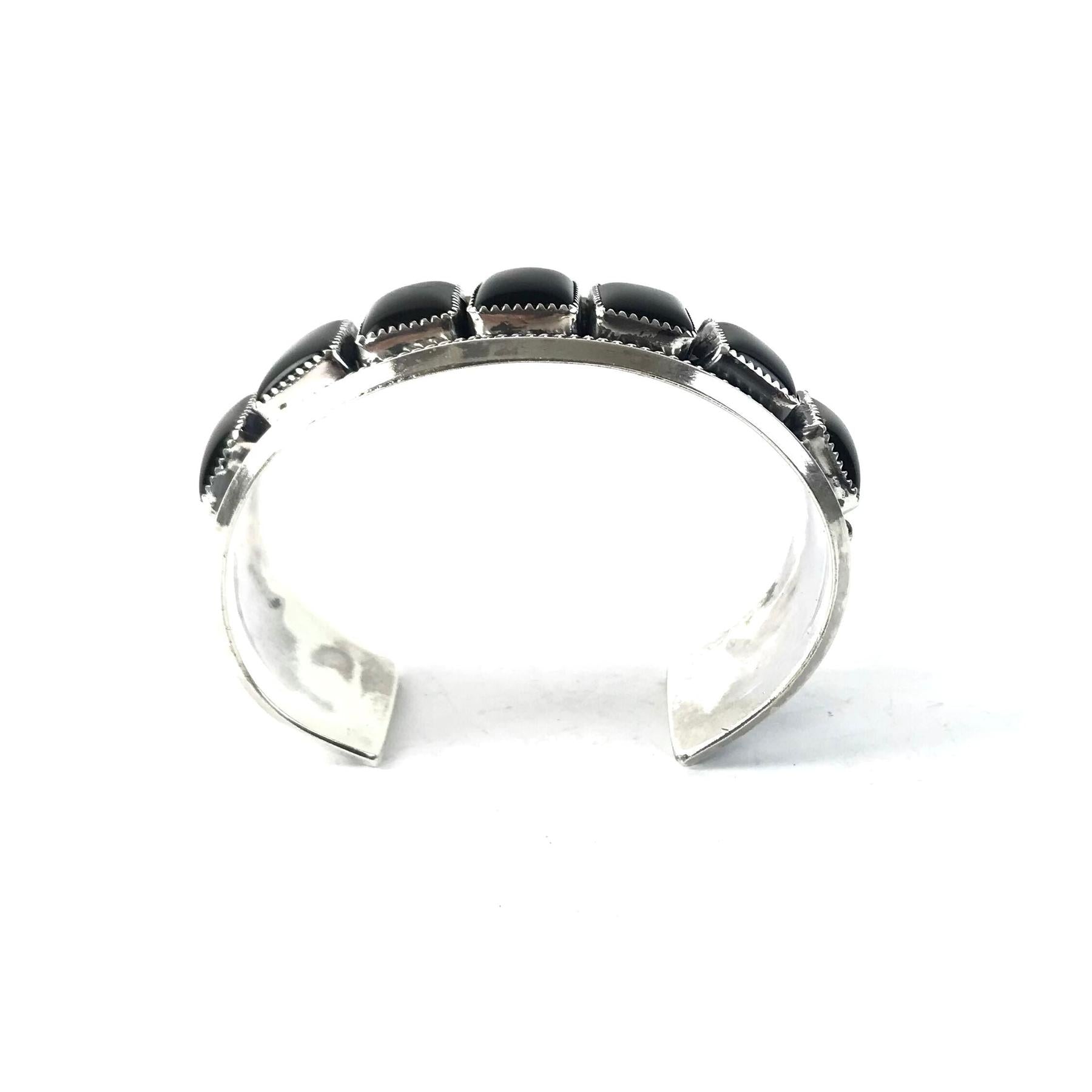 Tommy Lowe Square Onyx Bracelet-Indian Pueblo Store