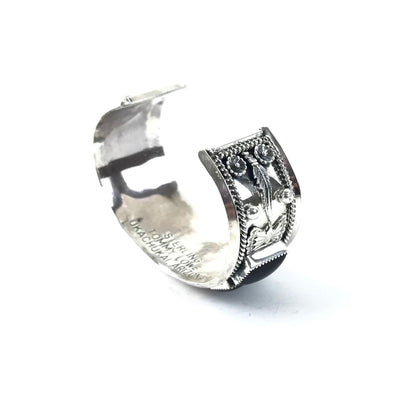 Tommy Lowe Square Onyx Bracelet-Indian Pueblo Store