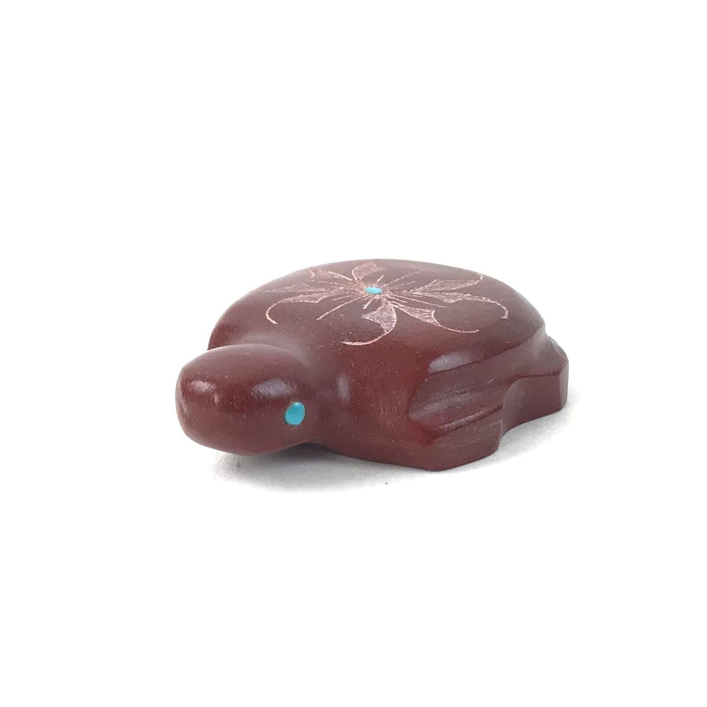 Ulysses Mahkee Pipestone Turtle Fetish Carving-Indian Pueblo Store