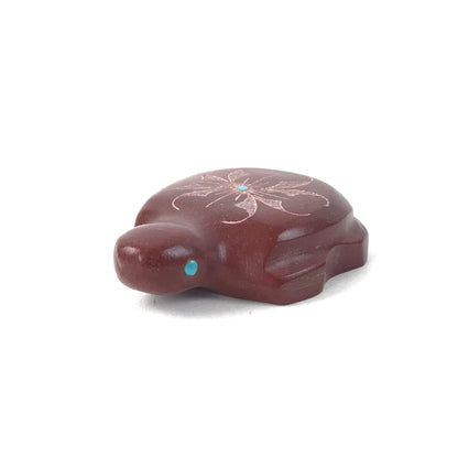 Ulysses Mahkee Pipestone Turtle Fetish Carving-Indian Pueblo Store