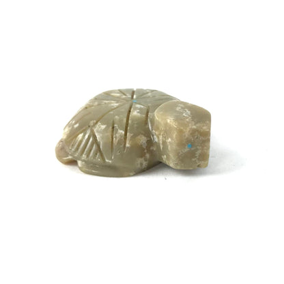 Ron Weekoty Serpentine Turtle Fetish Carving-Indian Pueblo Store