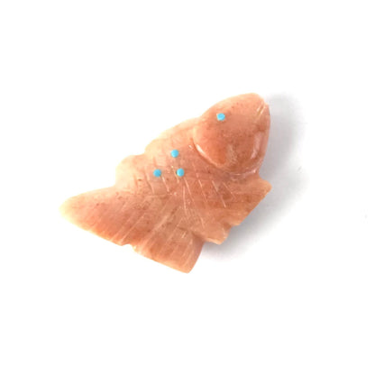 Gilbert Lonjose Alabaster Fish Fetish Carving-Indian Pueblo Store