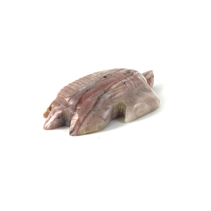 Gilbert Lonjose Dolomite Turtle Fetish Carving-Indian Pueblo Store
