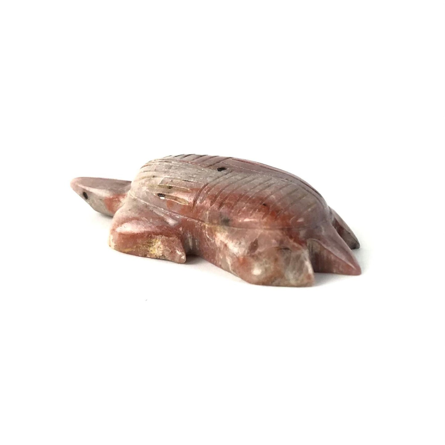 Gilbert Lonjose Dolomite Turtle Fetish Carving-Indian Pueblo Store