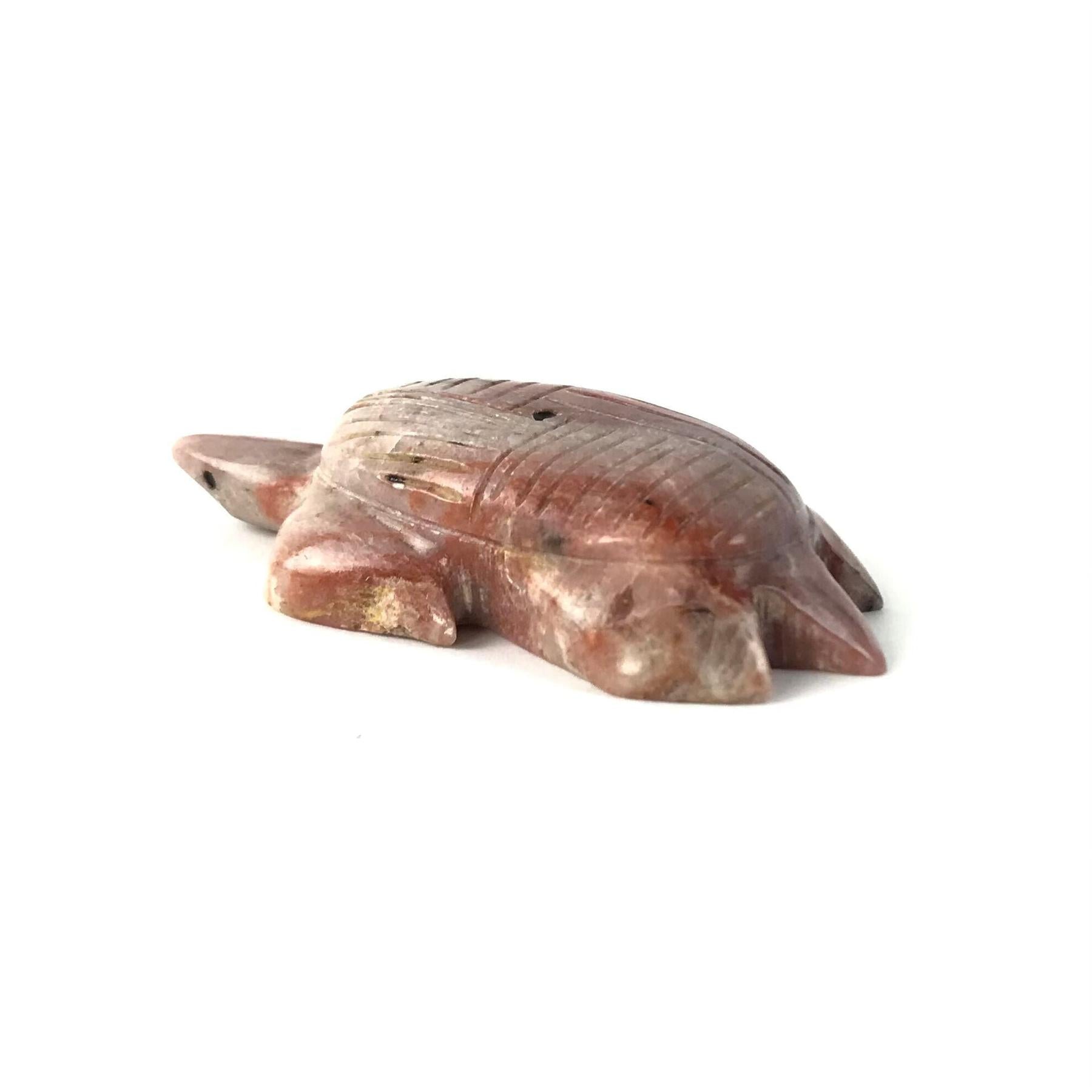 Gilbert Lonjose Dolomite Turtle Fetish Carving-Indian Pueblo Store