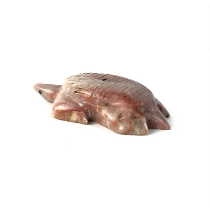 Gilbert Lonjose Dolomite Turtle Fetish Carving-Indian Pueblo Store