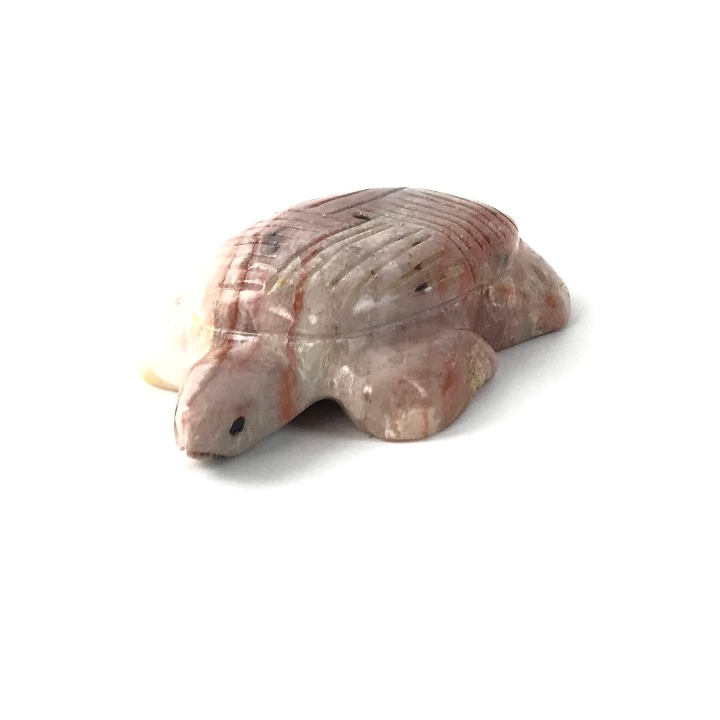 Gilbert Lonjose Dolomite Turtle Fetish Carving-Indian Pueblo Store