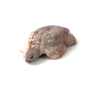 Gilbert Lonjose Dolomite Turtle Fetish Carving-Indian Pueblo Store