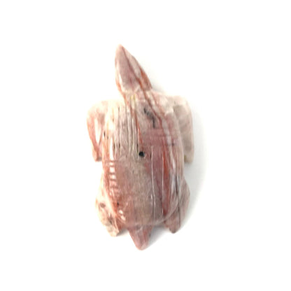 Gilbert Lonjose Dolomite Turtle Fetish Carving-Indian Pueblo Store
