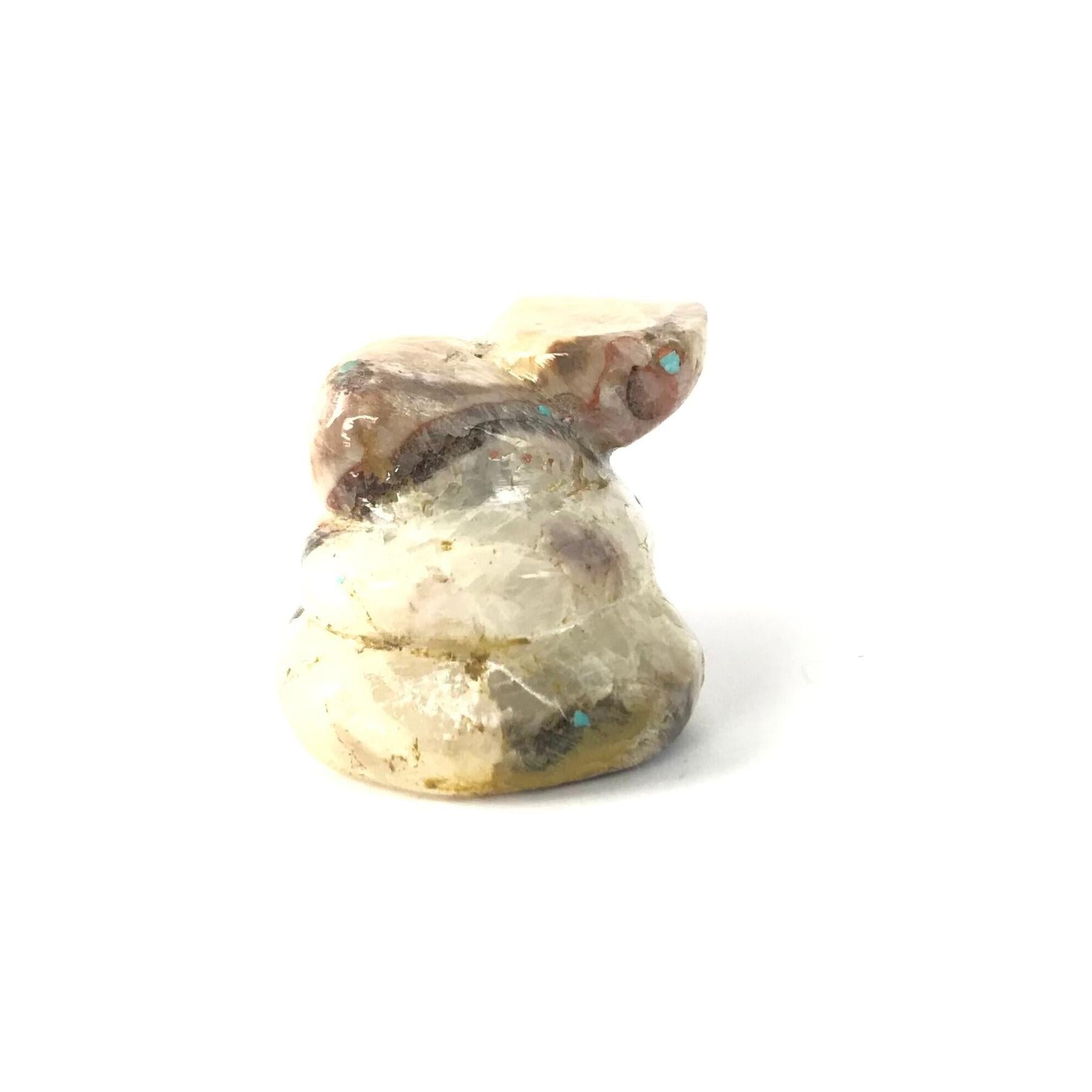 Brandon Peynetsa Onyx Snake Fetish Carving-Indian Pueblo Store