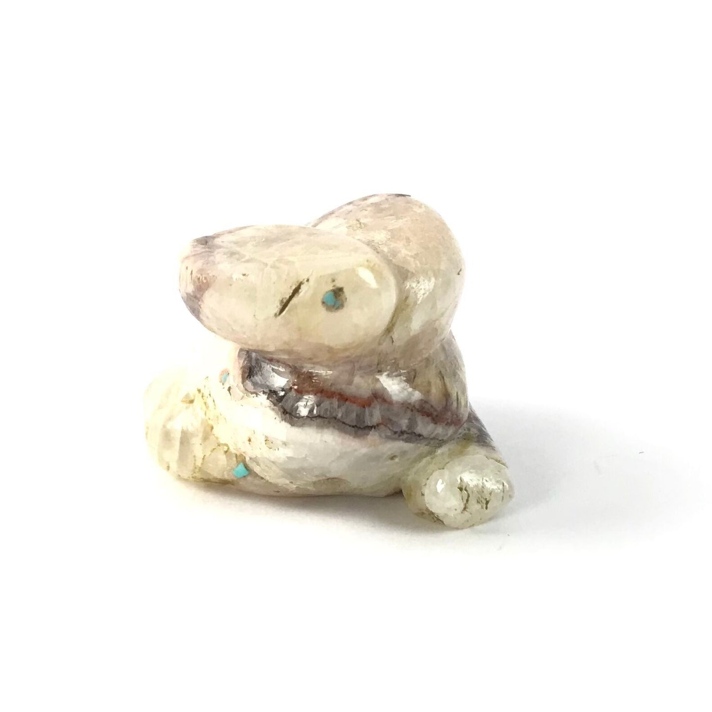 Brandon Peynetsa Onyx Snake Fetish Carving-Indian Pueblo Store