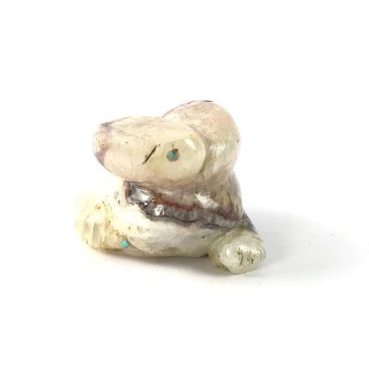 Brandon Peynetsa Onyx Snake Fetish Carving-Indian Pueblo Store