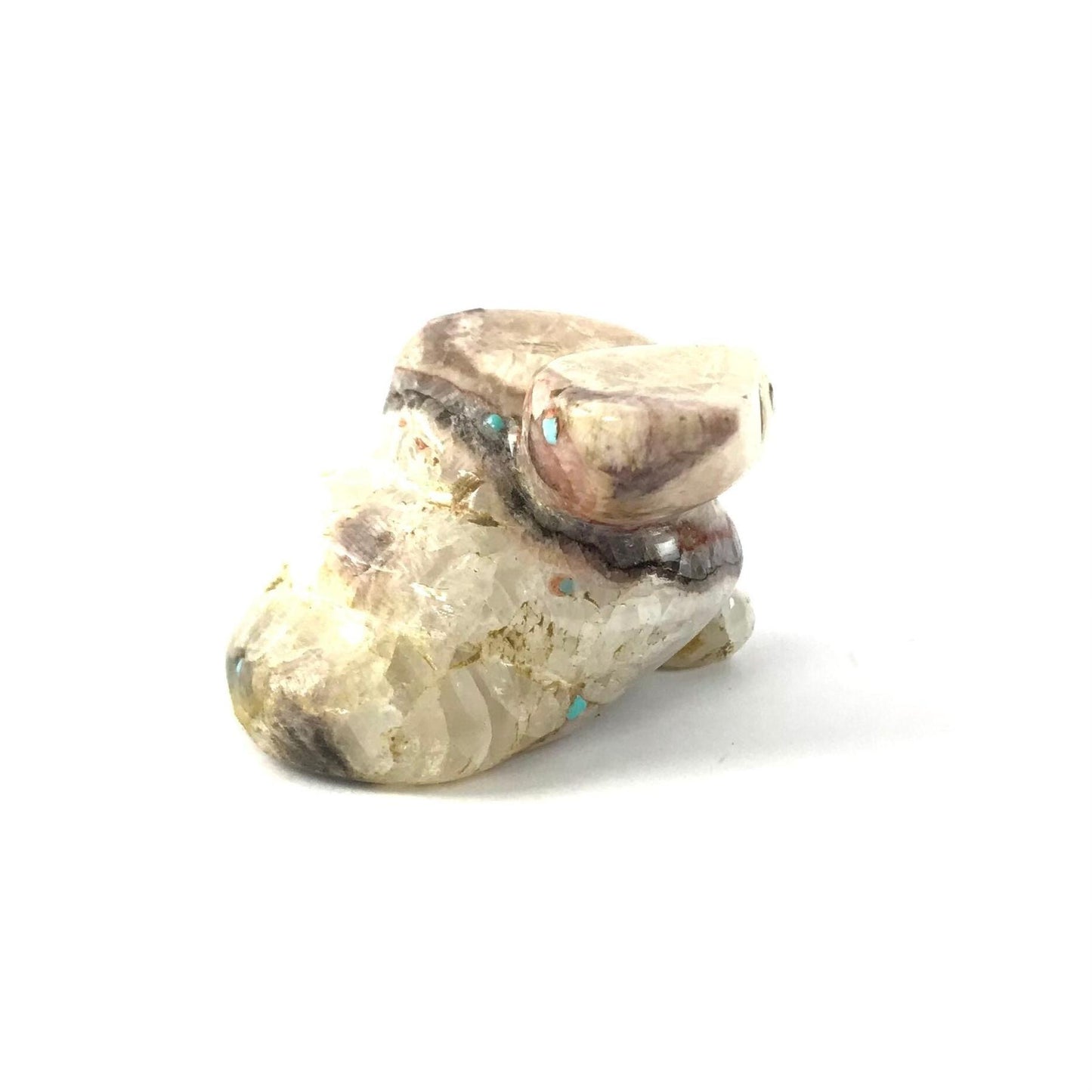 Brandon Peynetsa Onyx Snake Fetish Carving-Indian Pueblo Store