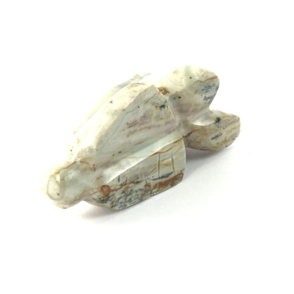 Louise Pounchella Picasso Marble Rabbit Fetish Carving-Indian Pueblo Store