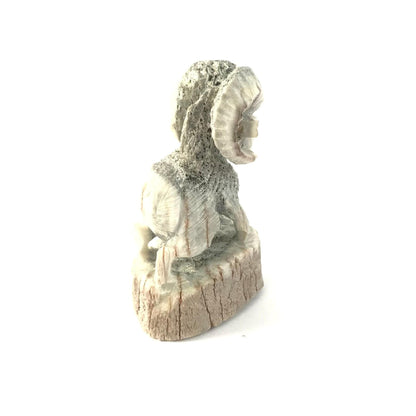 Lewis Malie Antler Mountain Ram Fetish Carving-Indian Pueblo Store