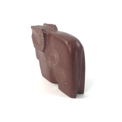 Ulysses Mahkee Pipestone Mountain Ram Fetish Carving-Indian Pueblo Store