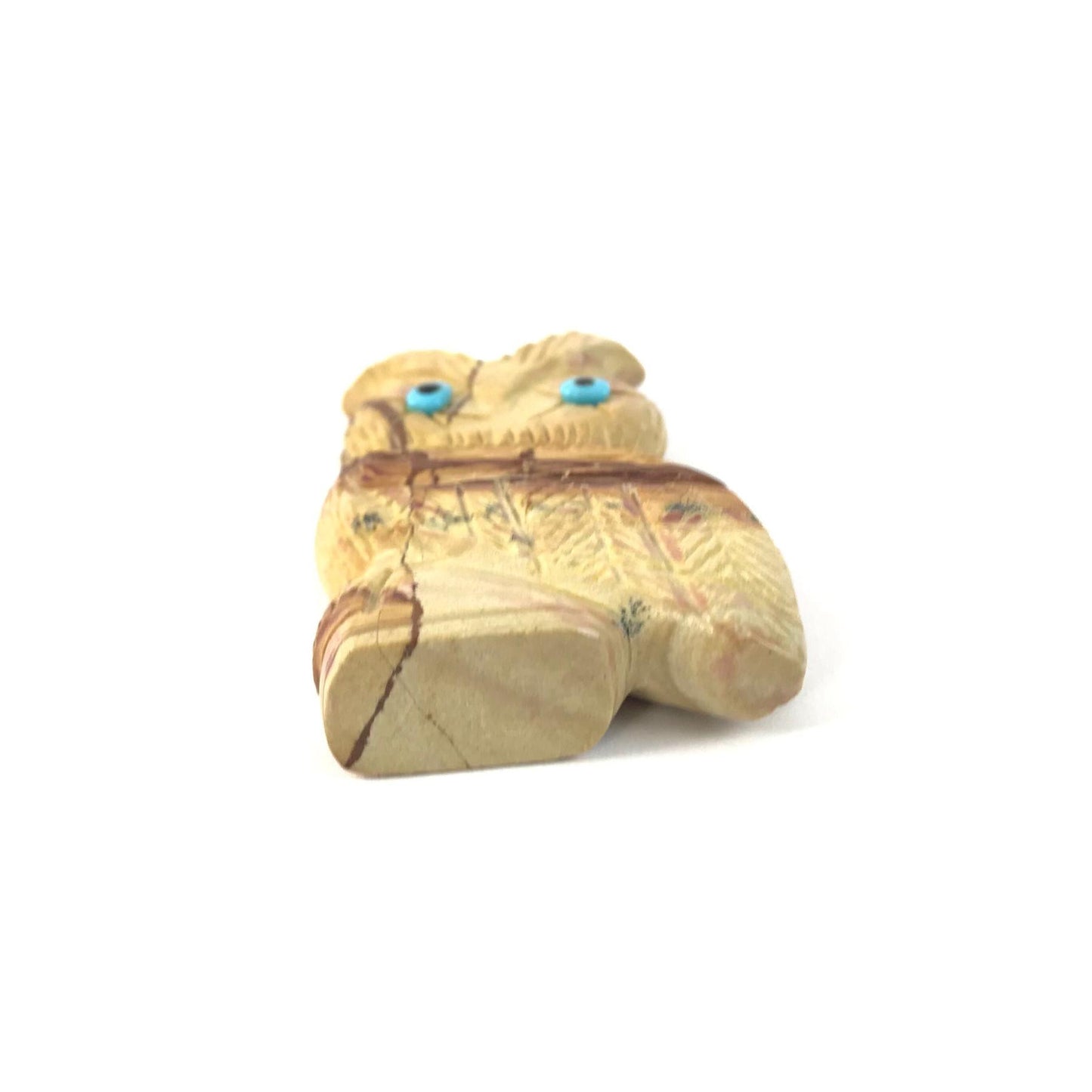 Danette Laate Jasper Owl Fetish Carving-Indian Pueblo Store