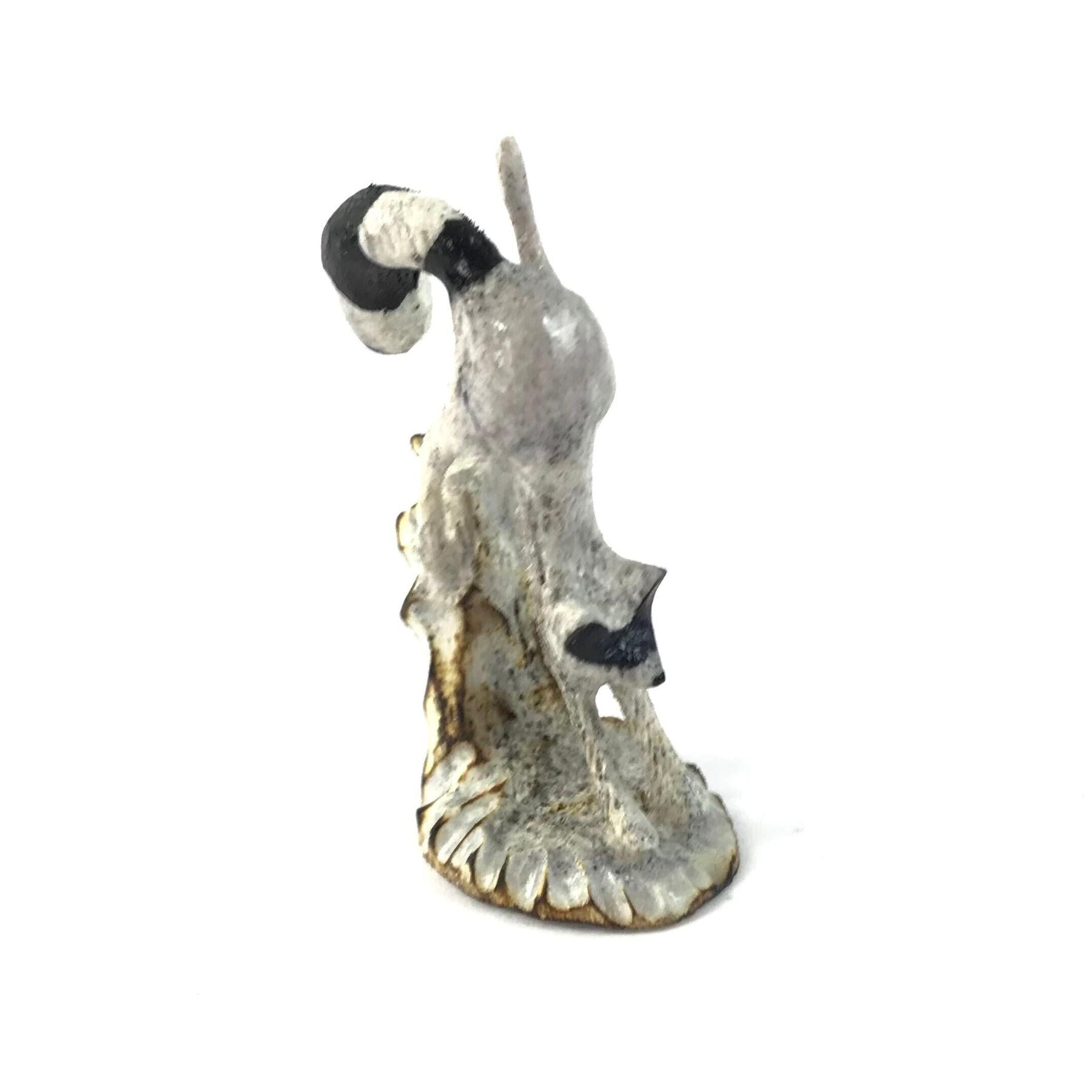 Ruben Najera Antler Raccoon Fetish Carving-Indian Pueblo Store