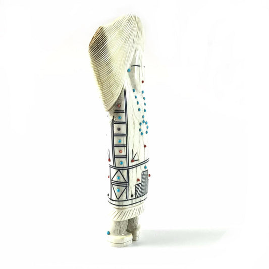 Claudia Peina Antler Wind Maiden Fetish Carving-Indian Pueblo Store