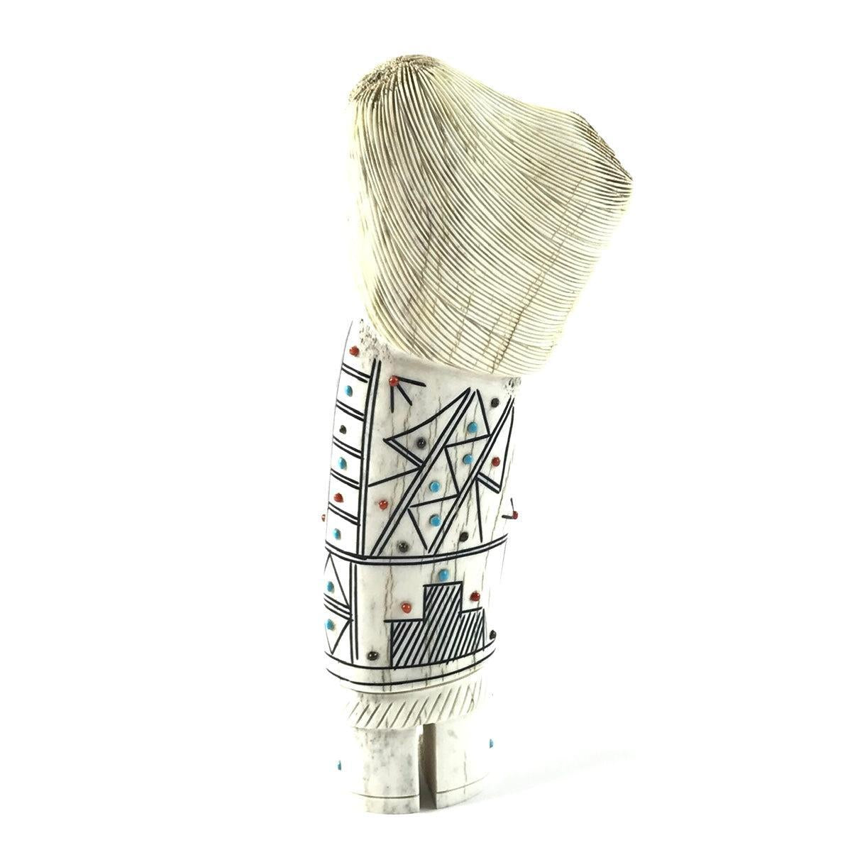 Claudia Peina Antler Wind Maiden Fetish Carving-Indian Pueblo Store