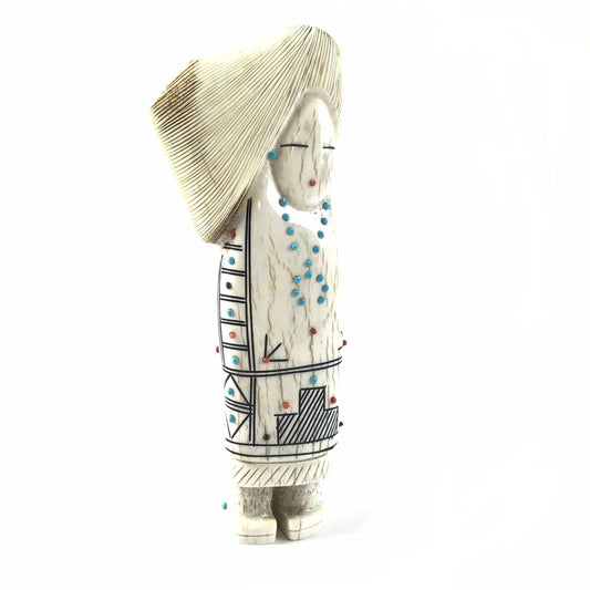 Claudia Peina Antler Wind Maiden Fetish Carving-Indian Pueblo Store