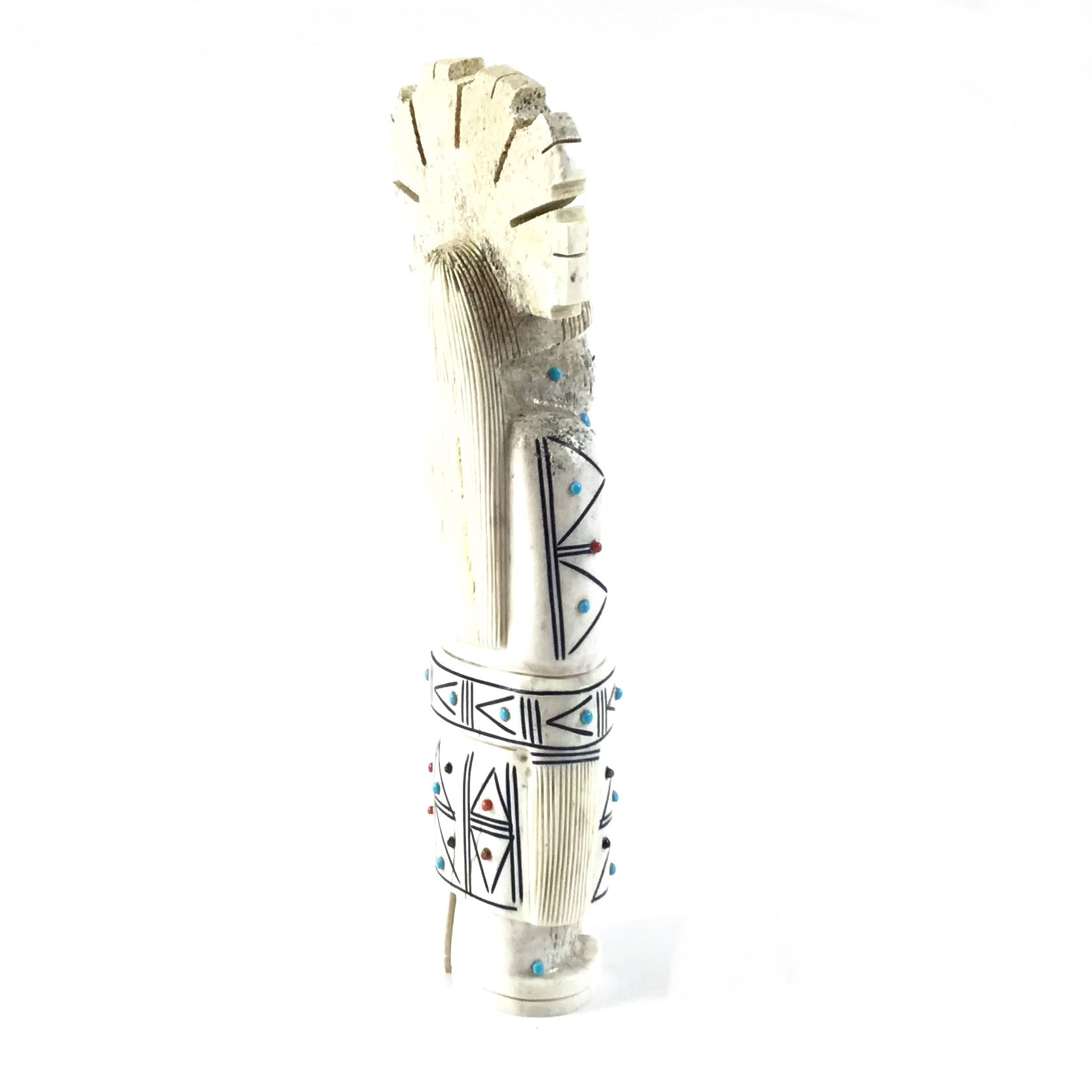 Claudia Peina Antler Spring Rain Maiden Fetish Carvings-Indian Pueblo Store