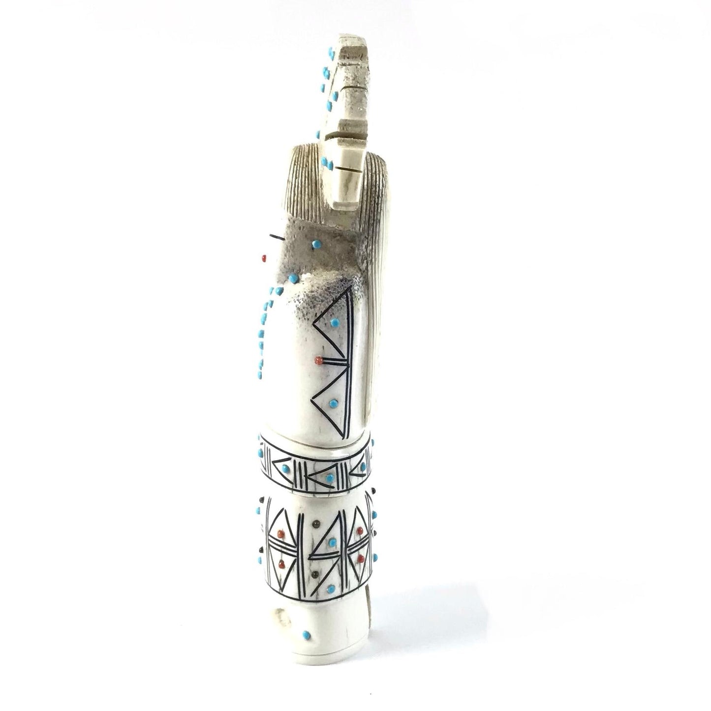 Claudia Peina Antler Spring Rain Maiden Fetish Carvings-Indian Pueblo Store