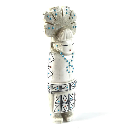 Claudia Peina Antler Spring Rain Maiden Fetish Carvings-Indian Pueblo Store