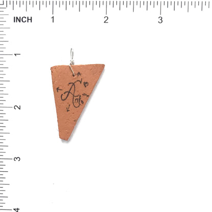 Anasazi Design Black/White Necklace & Earring Set-Indian Pueblo Store