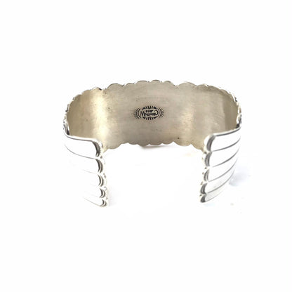 Charleston Willie Sterling Silver and Turquoise Bracelet-Indian Pueblo Store