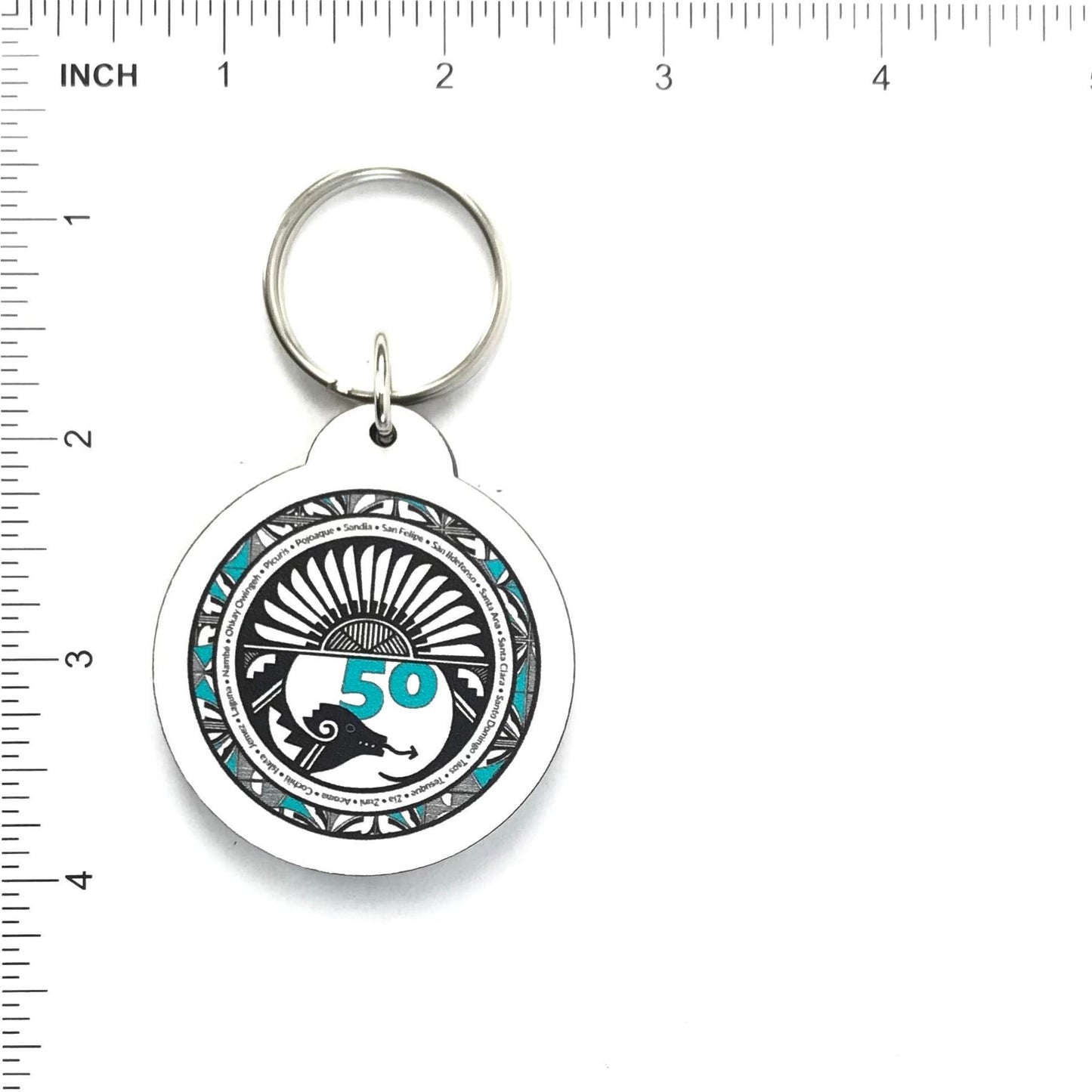 IPCC Commemorative 50th Anniversary Keychain-Indian Pueblo Store