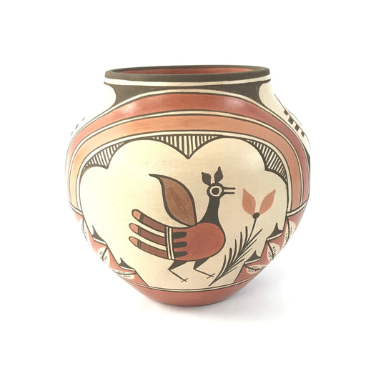 Elizabeth Medina Double Rainbow Pot