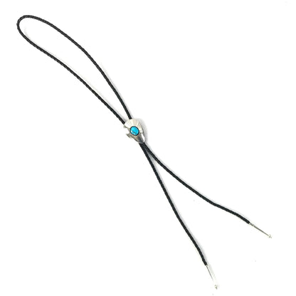 Thomas Nez Turquoise Bolo Tie-Indian Pueblo Store