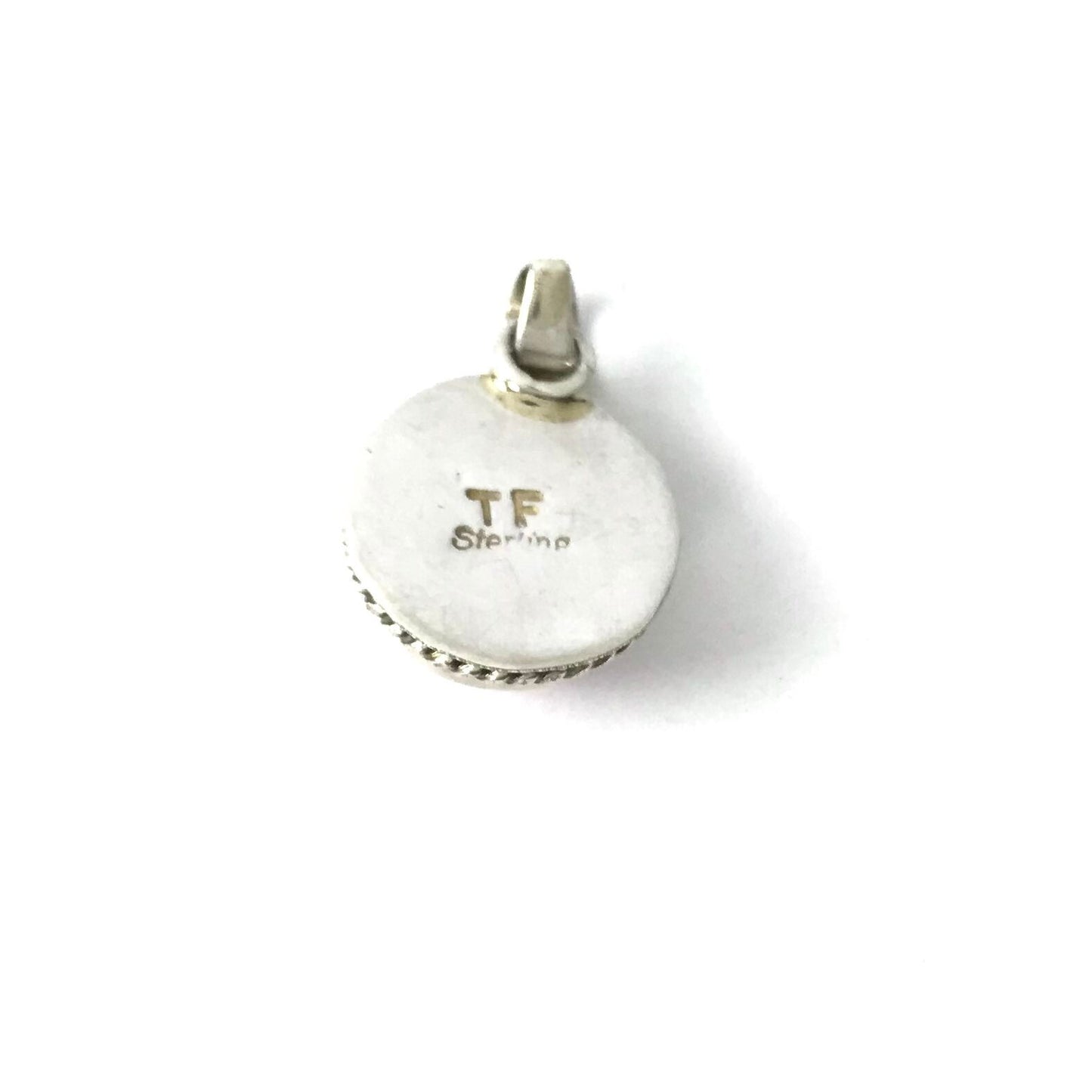 Thomas Francisco Pink Conch Shell Pendant-Indian Pueblo Store