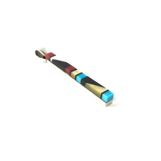 Madarrel Kallestewa Channel Inlay Pendant-Indian Pueblo Store