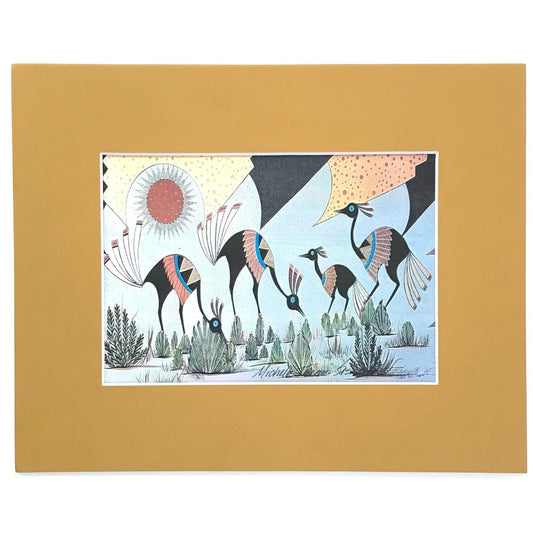 #18 Michelle Tsosie Sisneros Road Runner Print-Indian Pueblo Store