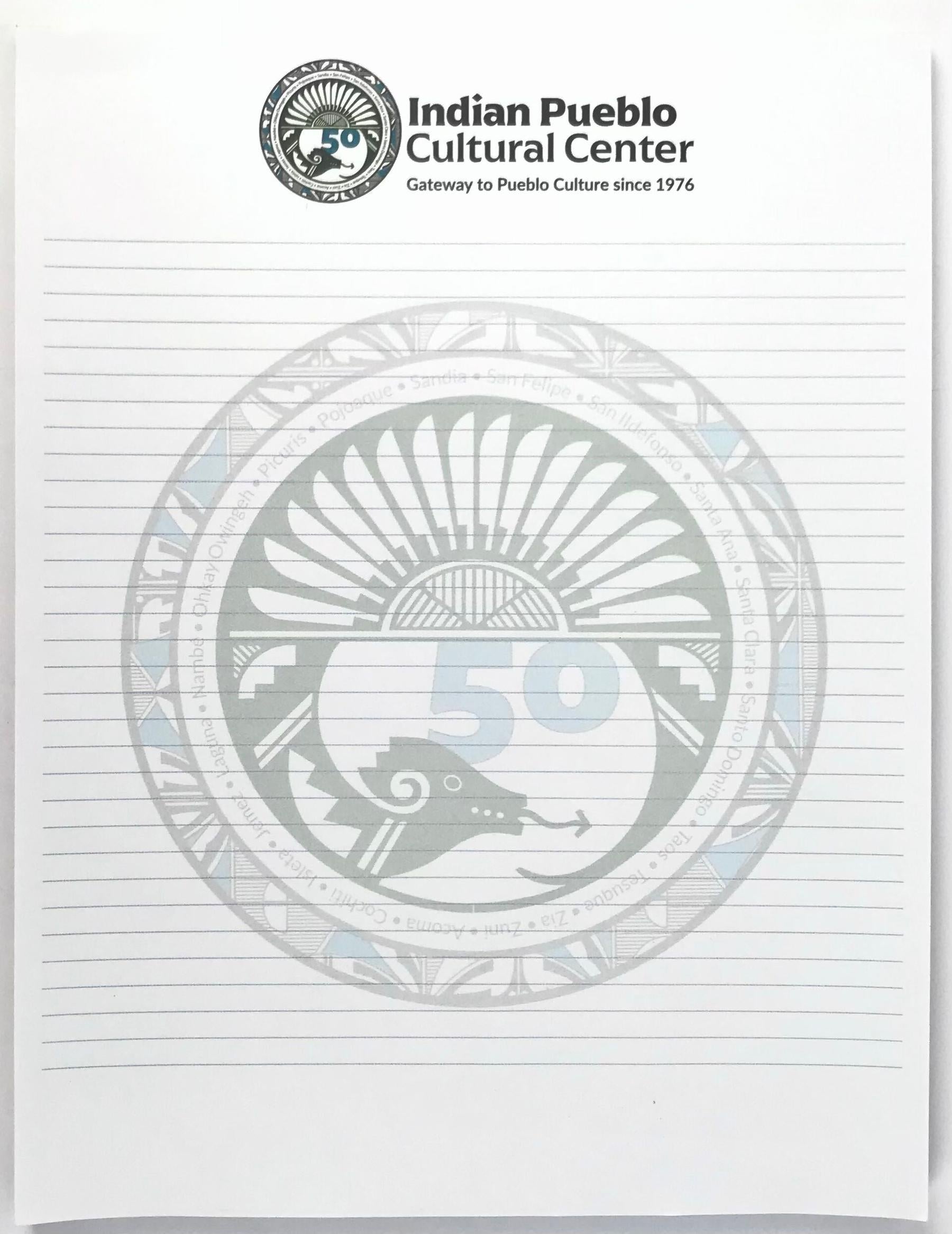 50th Anniversary Scratch Pad-Indian Pueblo Store