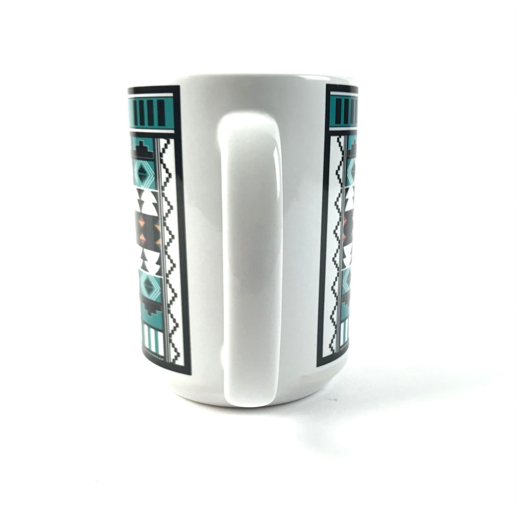 IPCC 50th Anniversary Pueblo Design Logo Mug-Indian Pueblo Store