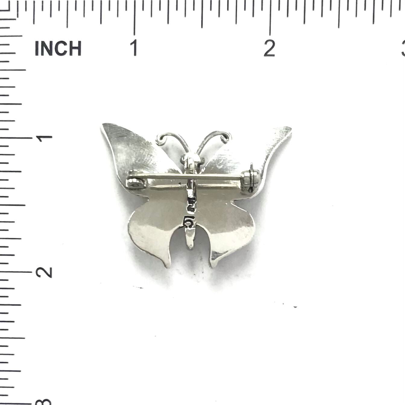 Lee Charley Lapis Butterfly Pin-Indian Pueblo Store