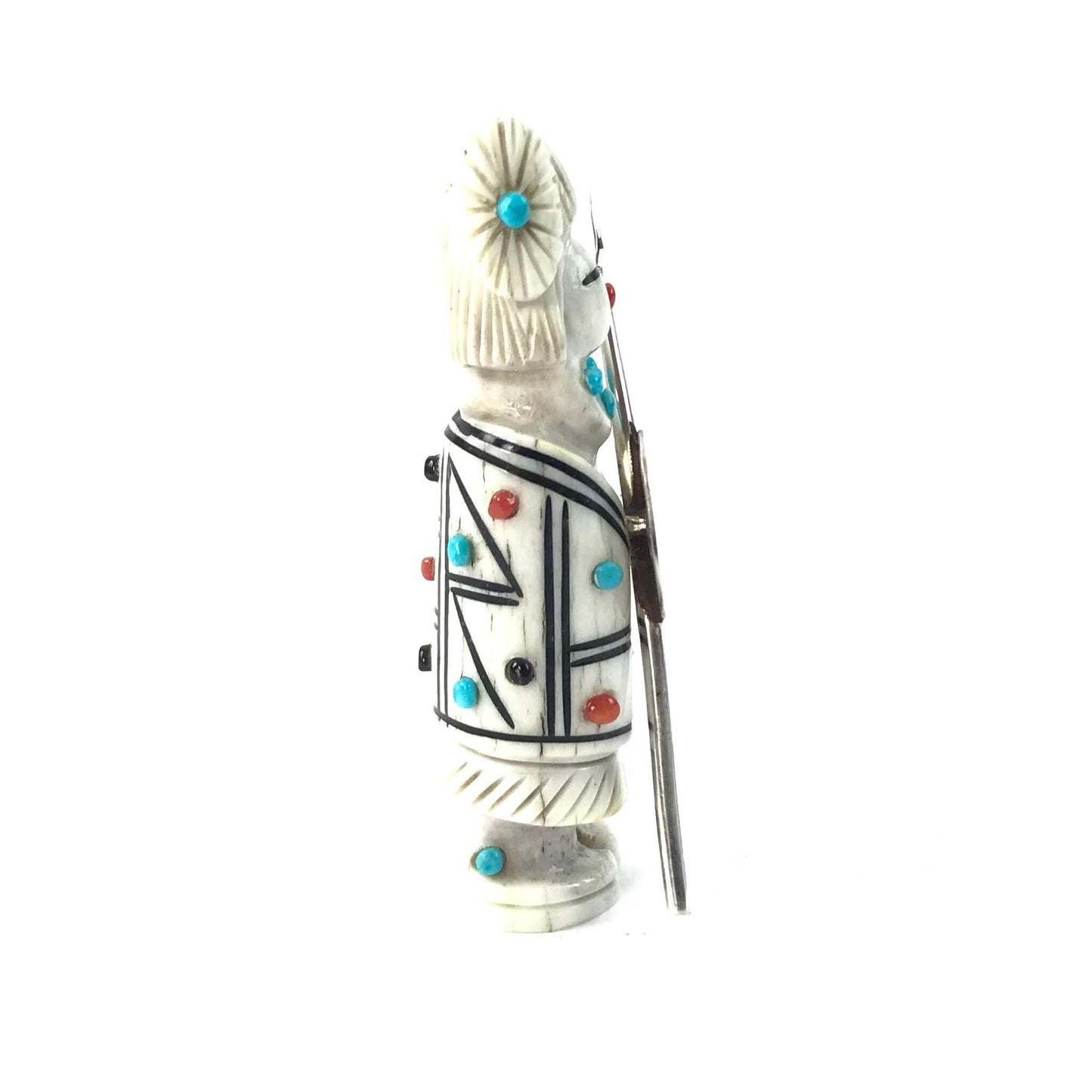 Claudia Peina Warrior Maiden Fetish Carving-Indian Pueblo Store