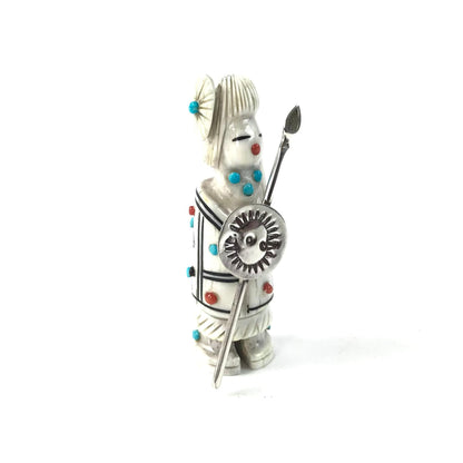 Claudia Peina Warrior Maiden Fetish Carving-Indian Pueblo Store