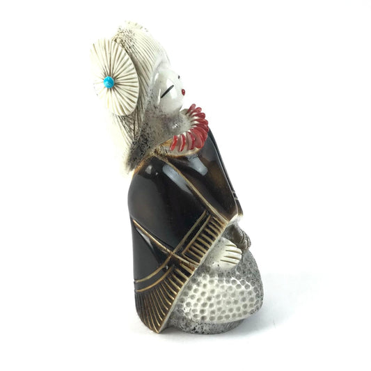 Claudia Peina Corn Grinder Fetish Carving-Indian Pueblo Store