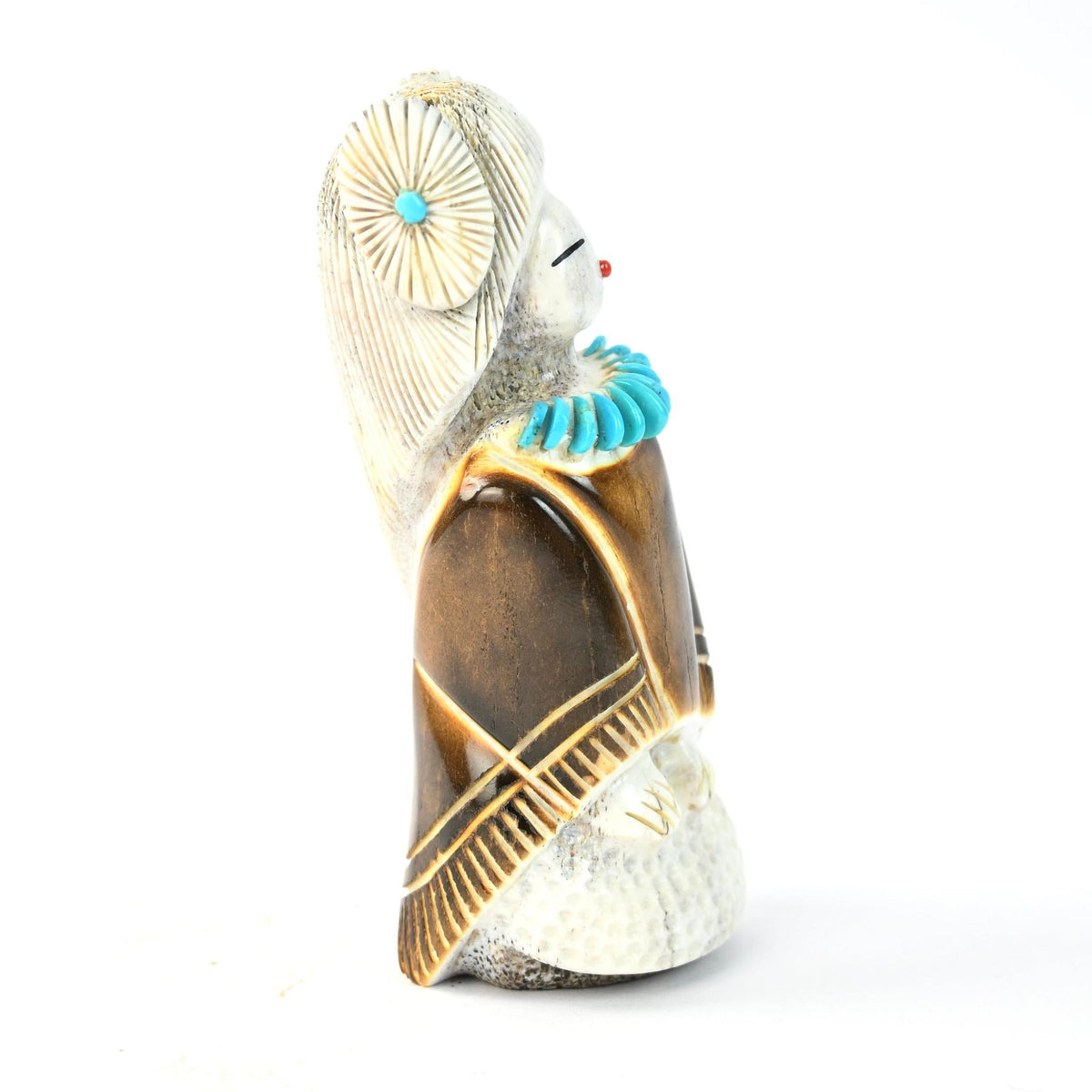 Claudia Peina Corn Grinder Fetish Carving-Indian Pueblo Store