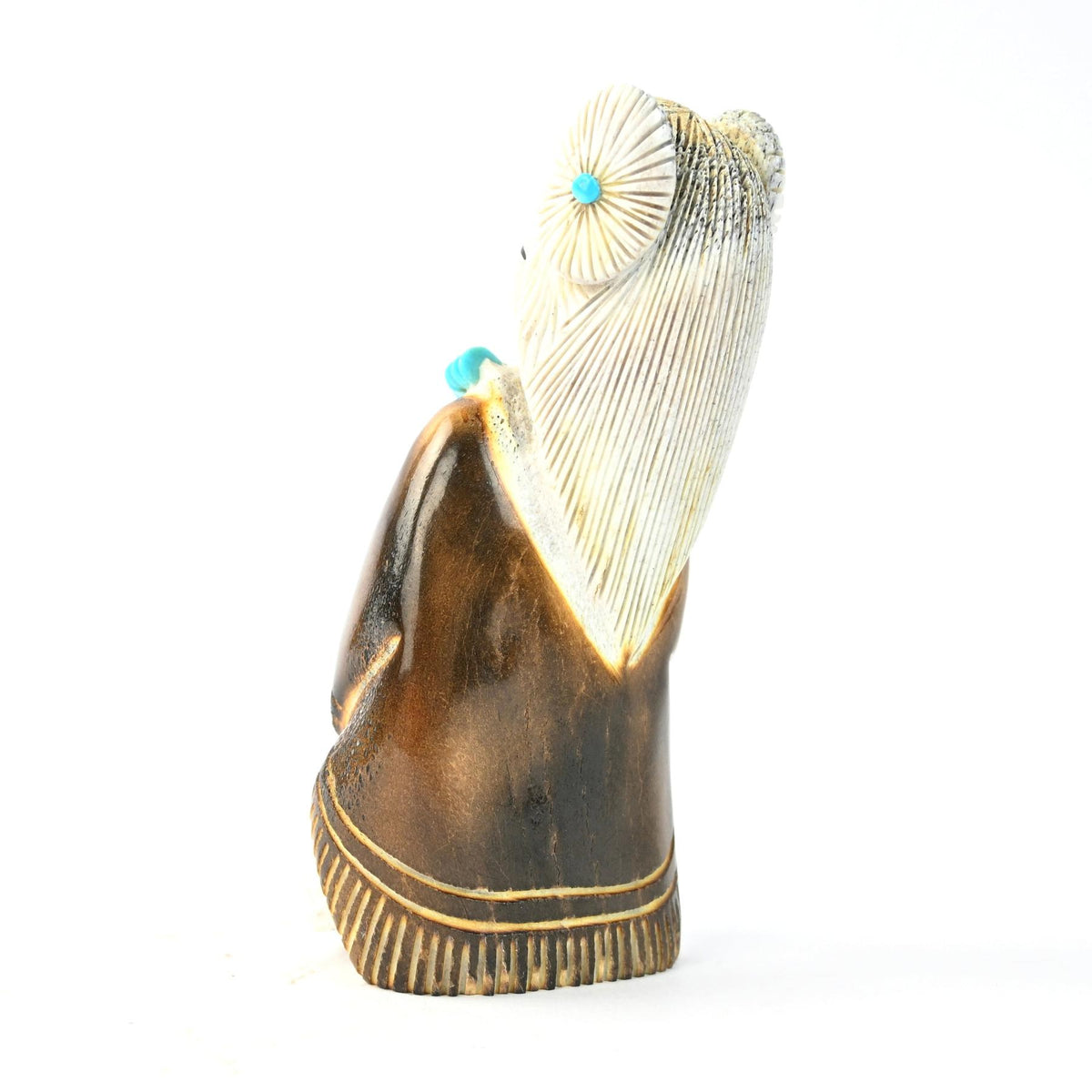 Claudia Peina Corn Grinder Fetish Carving-Indian Pueblo Store