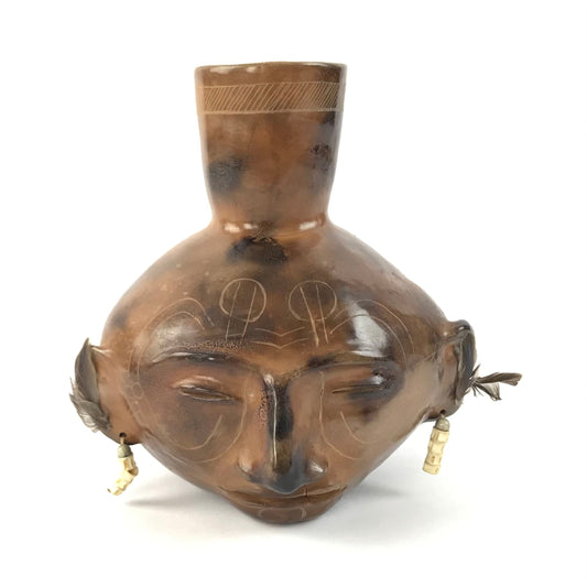 Sonjak Ayres Mohawk Effigy Jar