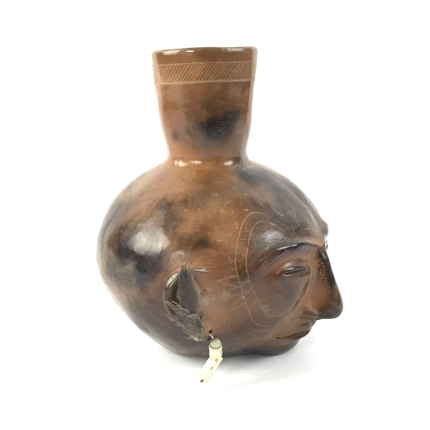 Sonjak Ayres Mohawk Effigy Jar